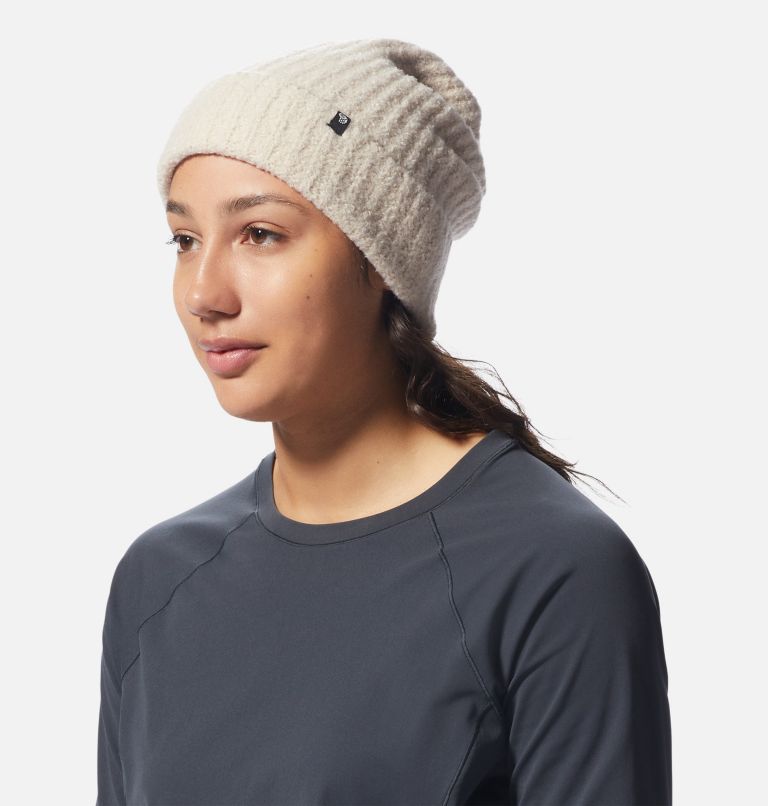 Women's PlushKnit Beanie, Color: Wild Oyster, image 3