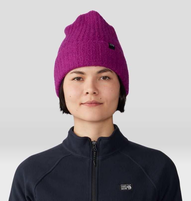 Women's PlushKnit Beanie, Color: Berry Glow, image 1