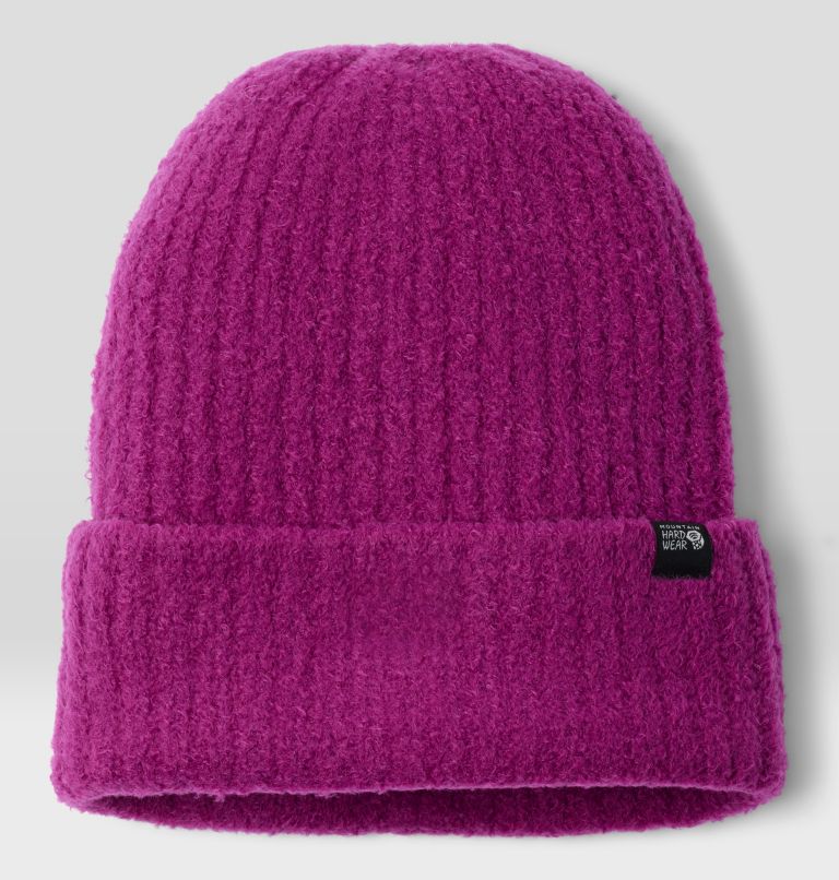 Women's PlushKnit Beanie, Color: Berry Glow, image 6