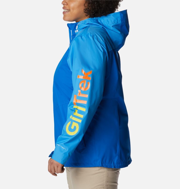 Women's GirlTrek Inner Limits Jacket - Plus Size, Color: Super Blue, Splash