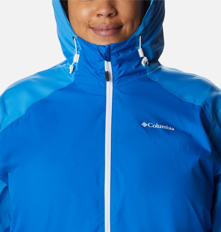 Thumbnail: Women's GirlTrek Inner Limits Jacket - Plus Size, Color: Super Blue, Splash, image 4