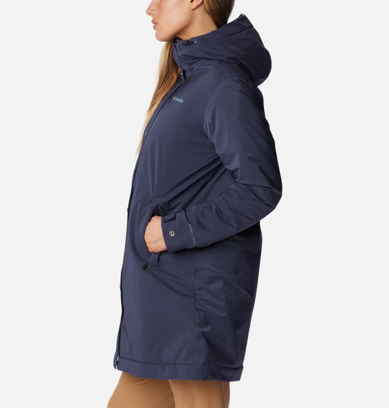 Chaqueta impermeable de largo medio con forro Clermont™ para mujer