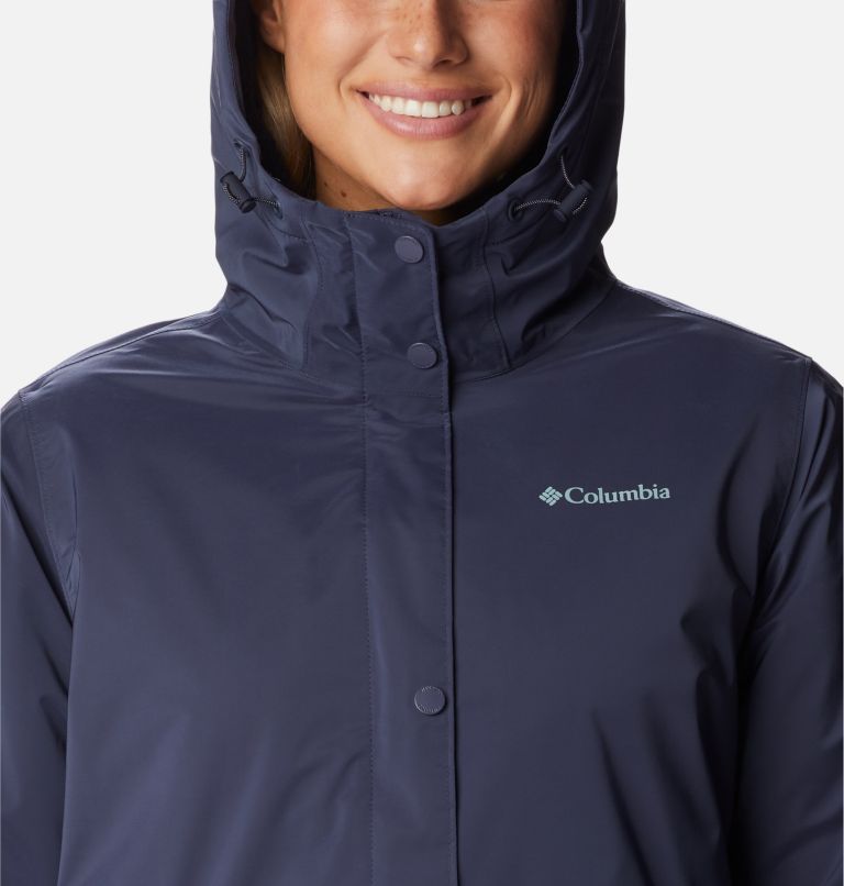 Thumbnail: Women's Clermont Lined Rain Jacket, Color: Nocturnal, image 4