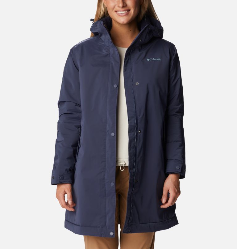 Thumbnail: Women's Clermont Lined Rain Jacket, Color: Nocturnal, image 6