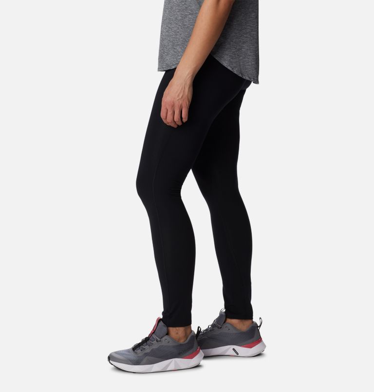 Thumbnail: Women's Midweight Baselayer Tights, Color: Black, image 3