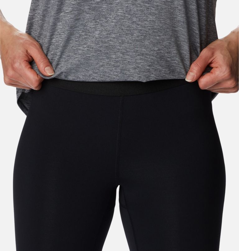 Thumbnail: Women's Midweight Baselayer Tights, Color: Black, image 4
