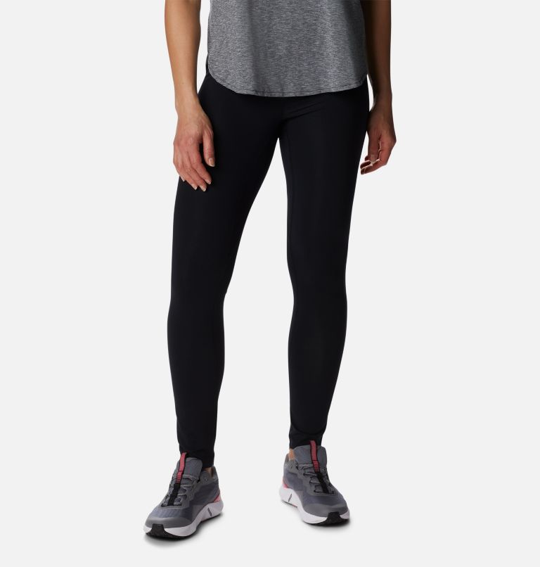 Women's Midweight Baselayer Tights, Color: Black, image 1