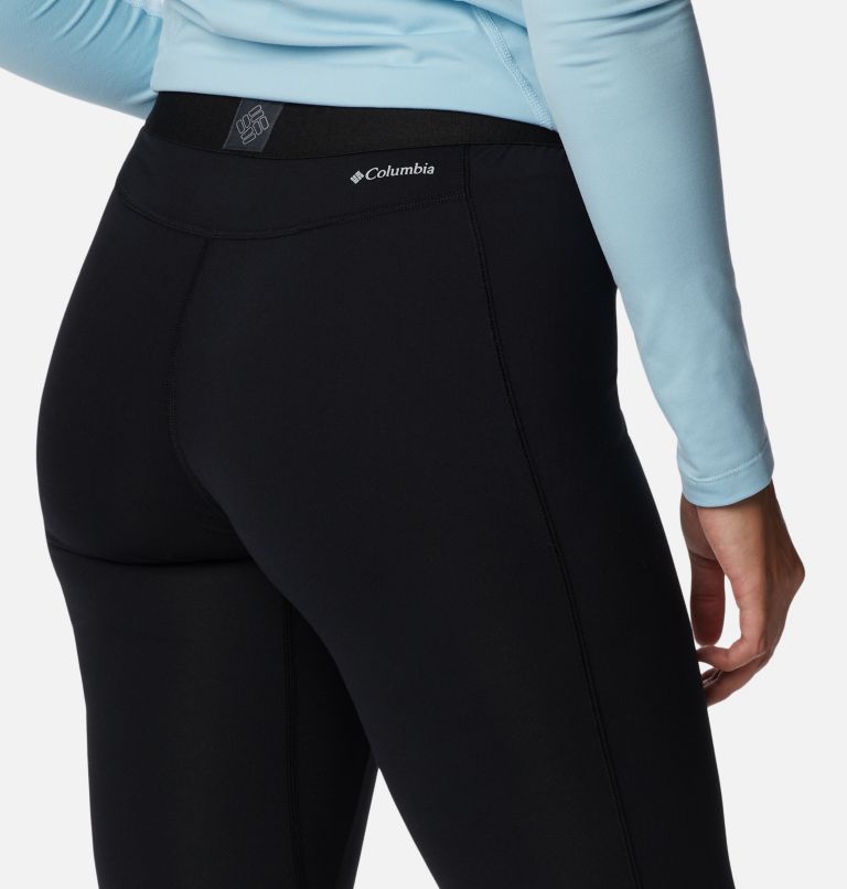 Women's Midweight Baselayer Tights, Color: Black, image 5