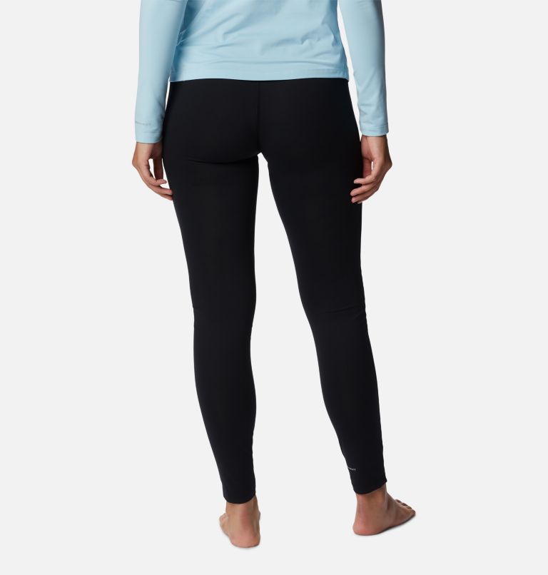 Women's Midweight Baselayer Tights, Color: Black, image 2