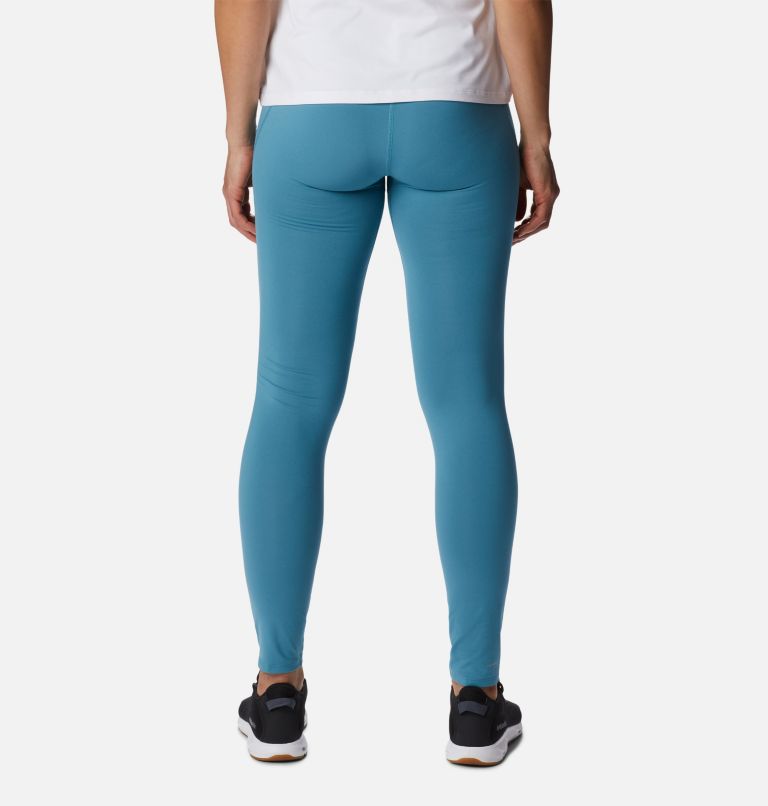 Thumbnail: Women's Midweight Baselayer Tights, Color: Canyon Blue, image 2