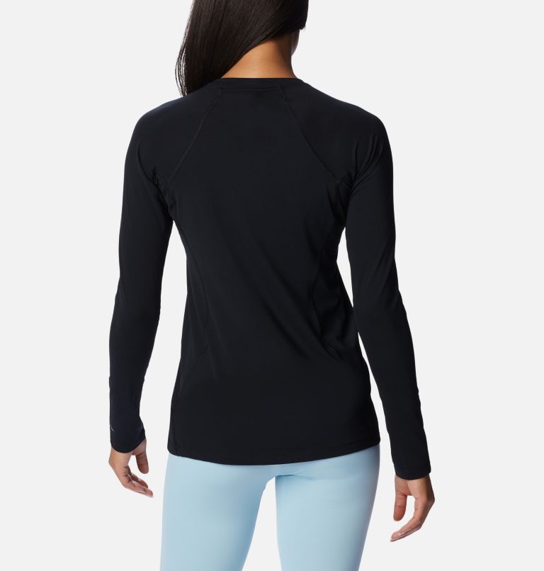 Thumbnail: Women's Midweight Baselayer Crew, Color: Black, image 2