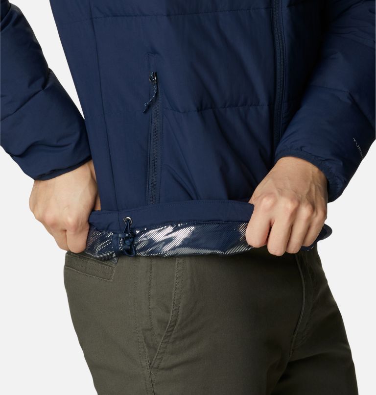Thumbnail: Men's Grindstone Loop 650 TurboDown Hooded Jacket, Color: Collegiate Navy, image 7