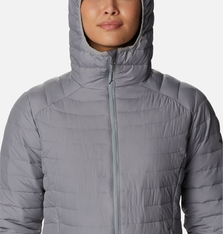 Thumbnail: Women's Hoppers Crossing Hooded Jacket, Color: Monument, image 4