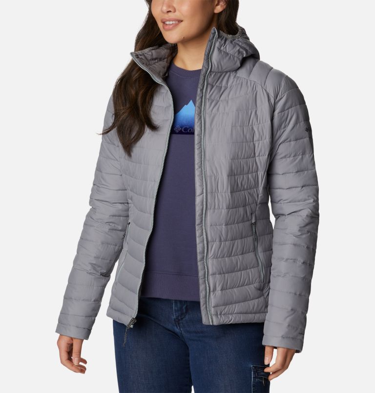 Thumbnail: Women's Hoppers Crossing Hooded Jacket, Color: Monument, image 8