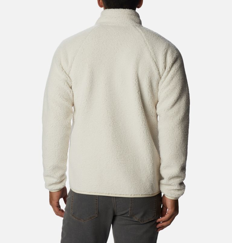 Men's Winter Warmth Heavyweight Fleece Jacket, Color: Chalk, image 2