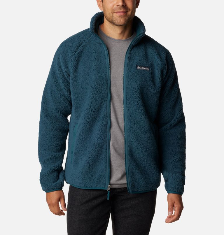 Mens thick hot sale fleece pullover