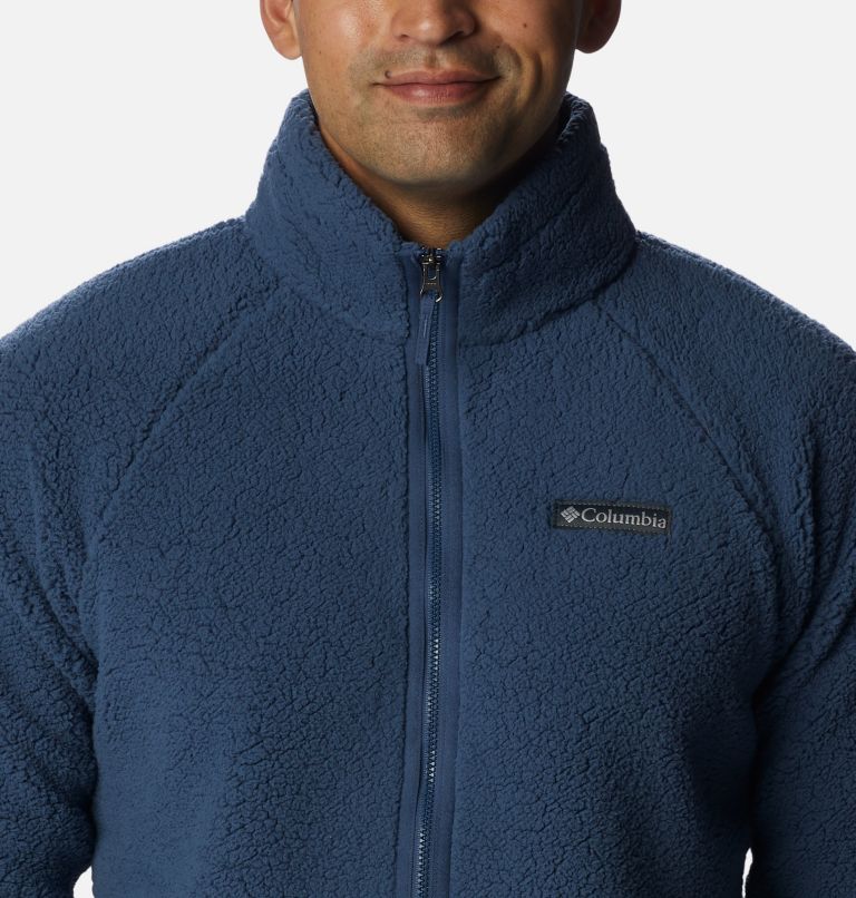 Thumbnail: Men's Winter Warmth Heavyweight Fleece Jacket, Color: Dark Mountain, image 4