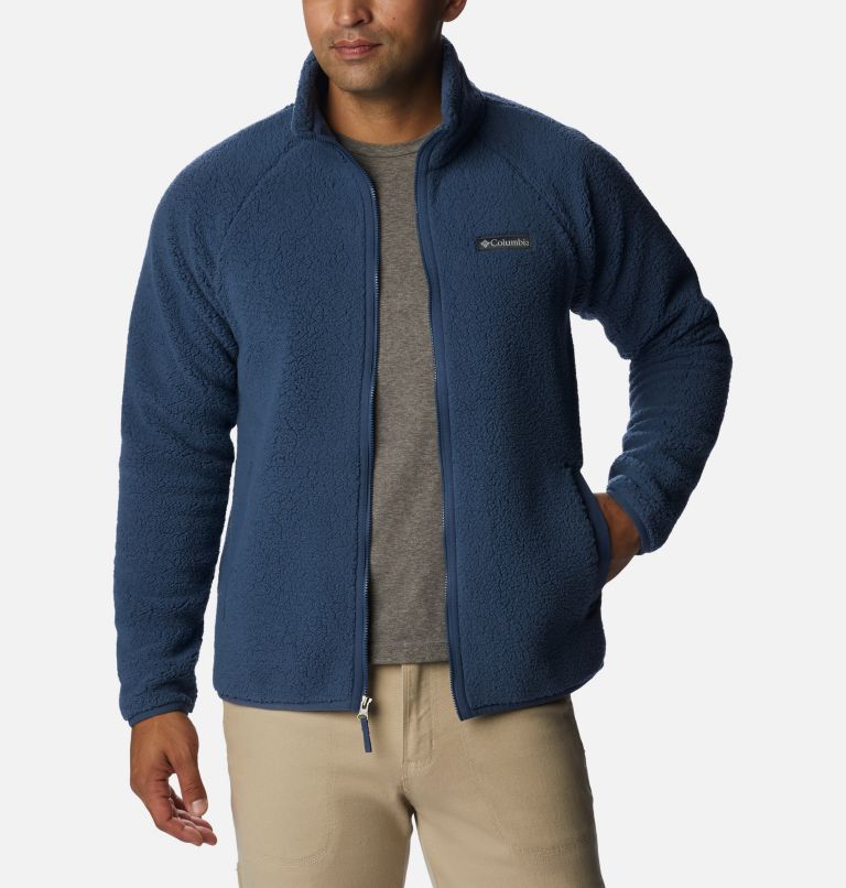 Thumbnail: Men's Winter Warmth Heavyweight Fleece Jacket, Color: Dark Mountain, image 6