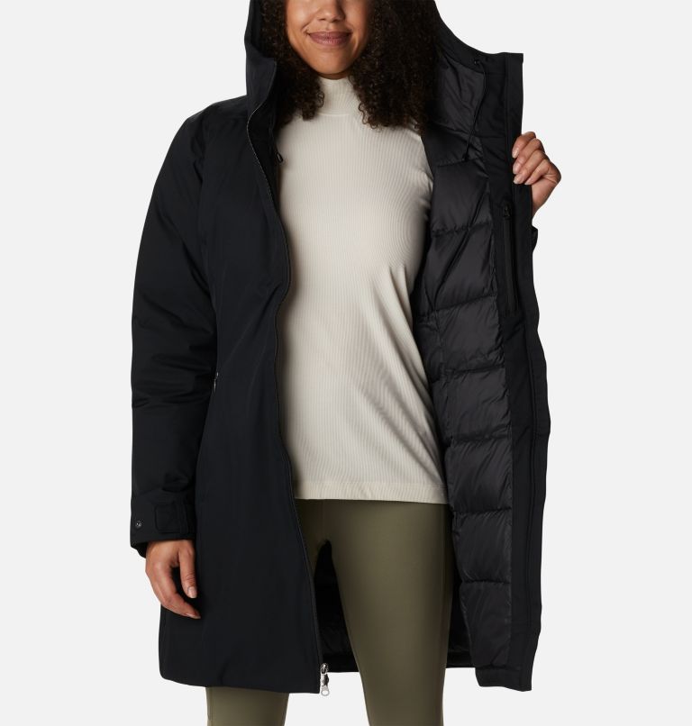 Women's Looking Glass Pass Mid Jacket, Color: Black, image 5