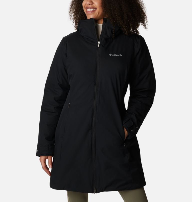 Women's Looking Glass Pass Mid Jacket, Color: Black, image 1