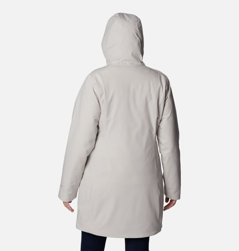 Women's Looking Glass Pass Mid Jacket, Color: Light Cloud, image 2