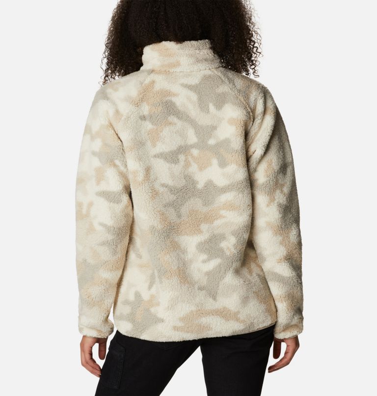 Women's Winter Warmth Heavyweight Fleece, Color: Fossil Camo, image 2