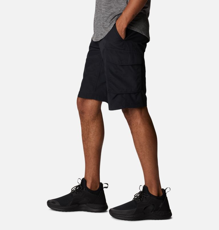 Men's Buckle Point Shorts, Color: Black