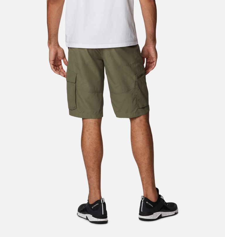 Thumbnail: Men's Buckle Point Shorts, Color: Stone Green, image 2