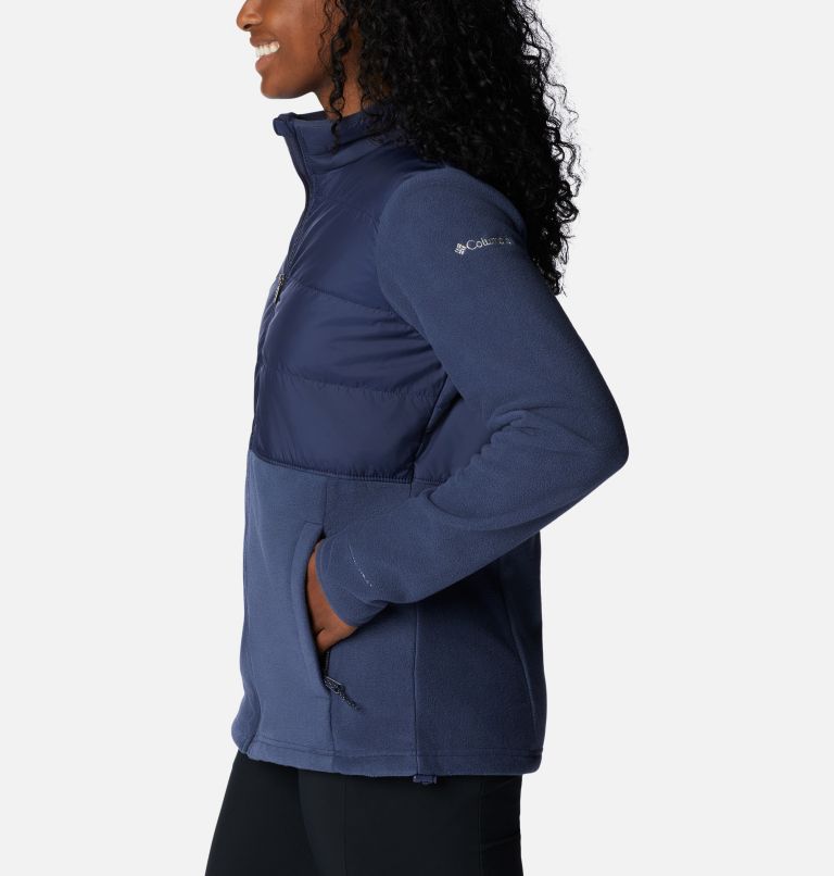 Thumbnail: Women's Tamarancho Fleece Full Zip Jacket, Color: Nocturnal, image 3