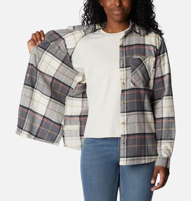 Women's Long Sleeve Plaid Shirt