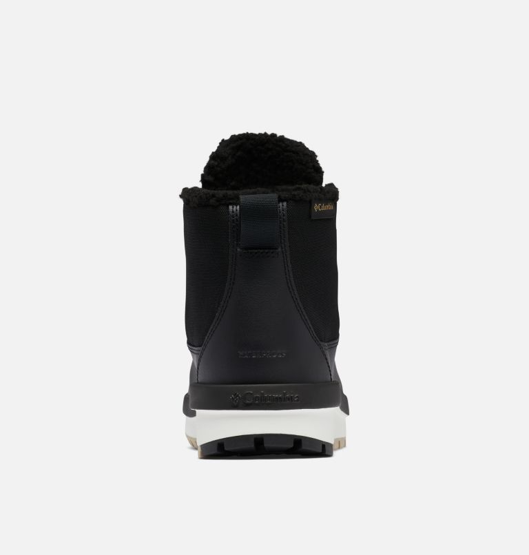 Women's Autumn Moritza Shorty Waterproof Winter Boot, Color: Black, Warm Gold, image 8
