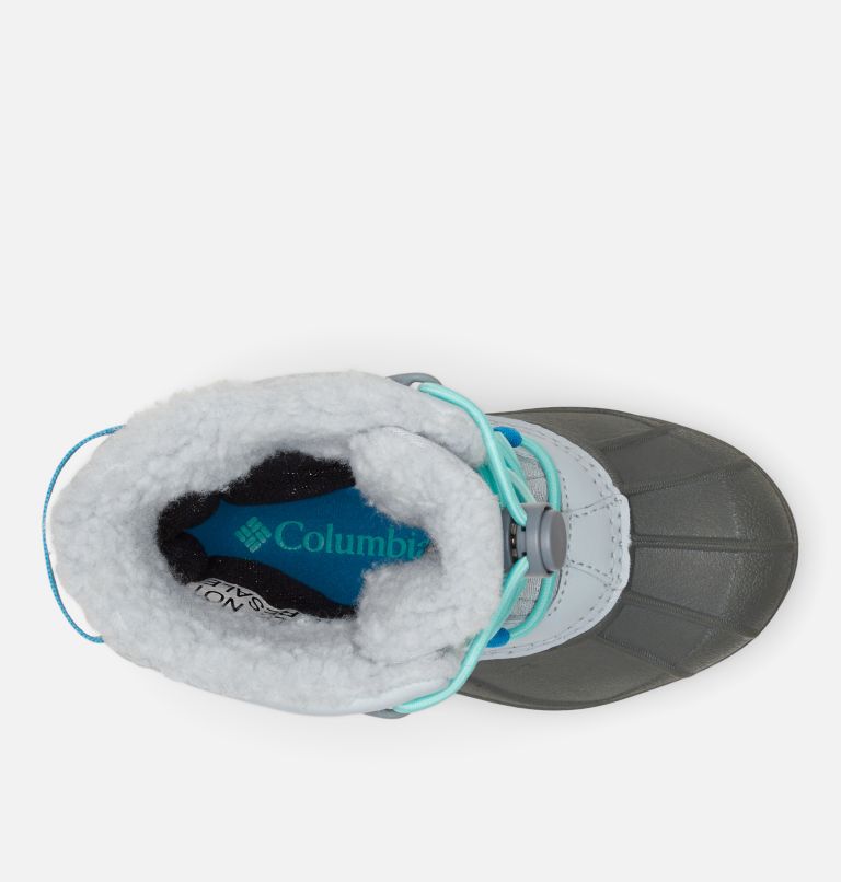 Little Kids' Bugaboot Celsius Boot, Color: Cirrus Grey, Blue Chill, image 3