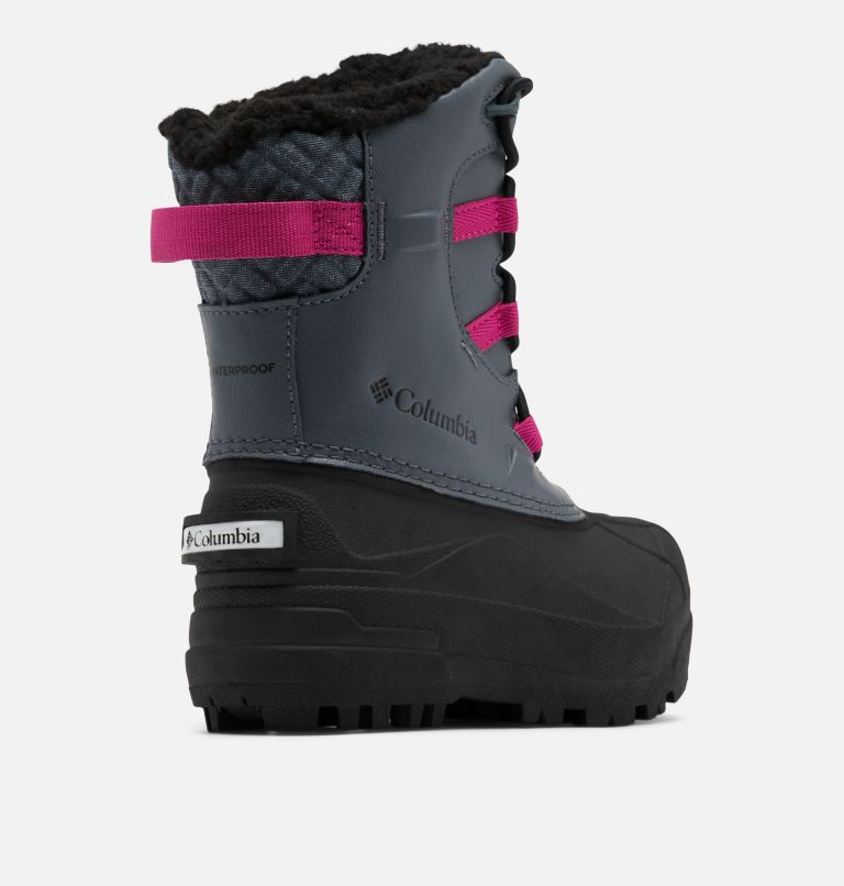 Thumbnail: Children's Bugaboot Celsius Waterproof Snow Boot, Color: Graphite, Wild Fuchsia, image 9