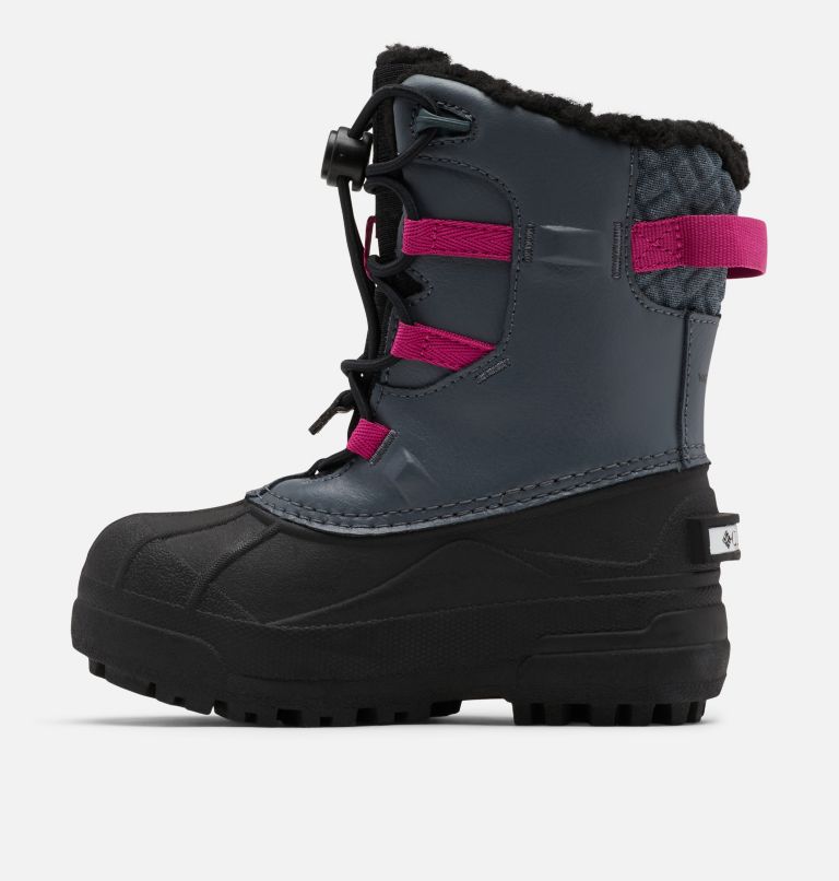 Thumbnail: Children's Bugaboot Celsius Waterproof Snow Boot, Color: Graphite, Wild Fuchsia, image 5