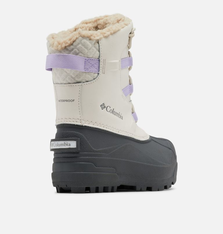 Thumbnail: Little Kids' Bugaboot Celsius Boot, Color: Fawn, Frosted Purple, image 9