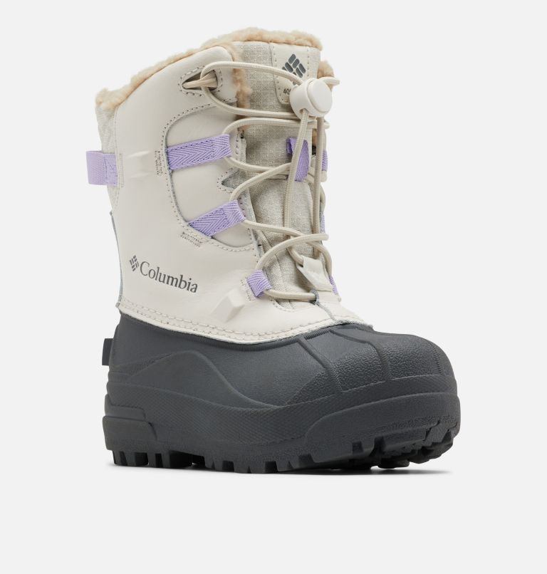 Little Kids' Bugaboot Celsius Boot, Color: Fawn, Frosted Purple, image 2