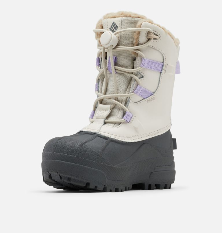 Thumbnail: Little Kids' Bugaboot Celsius Boot, Color: Fawn, Frosted Purple, image 6