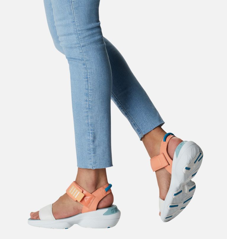 EXPLORER BLITZ STRIDE SANDAL | 891 | 7.5, Color: Paradiso Peach, Sea Salt, image 8