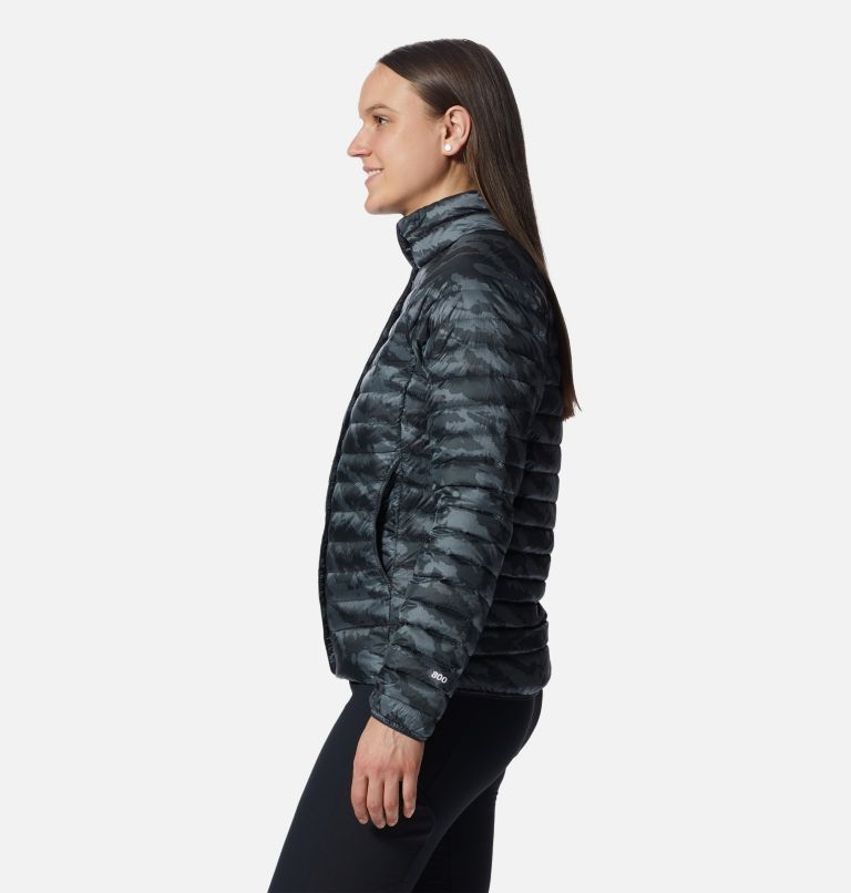 Manteau pressionné Ghost Whisperer Femme, Color: Black Paintstrokes Print, image 3