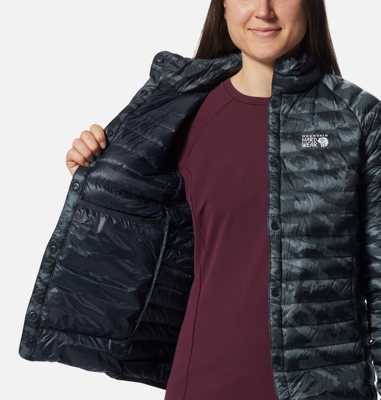 Manteau pressionné Ghost Whisperer Femme, Color: Black Paintstrokes Print, image 5