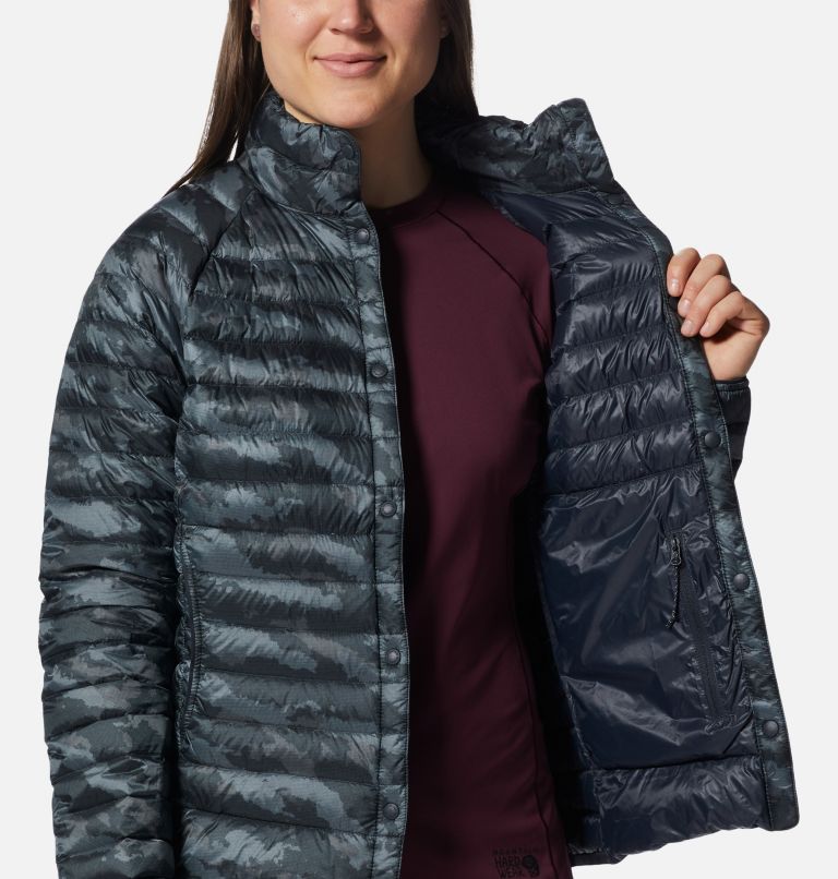 Manteau pressionné Ghost Whisperer Femme, Color: Black Paintstrokes Print, image 6