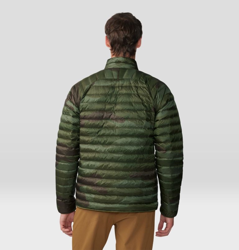 Men's Ghost Whisperer Snap Jacket, Color: Combat Green Calaveras Camo Print, image 2