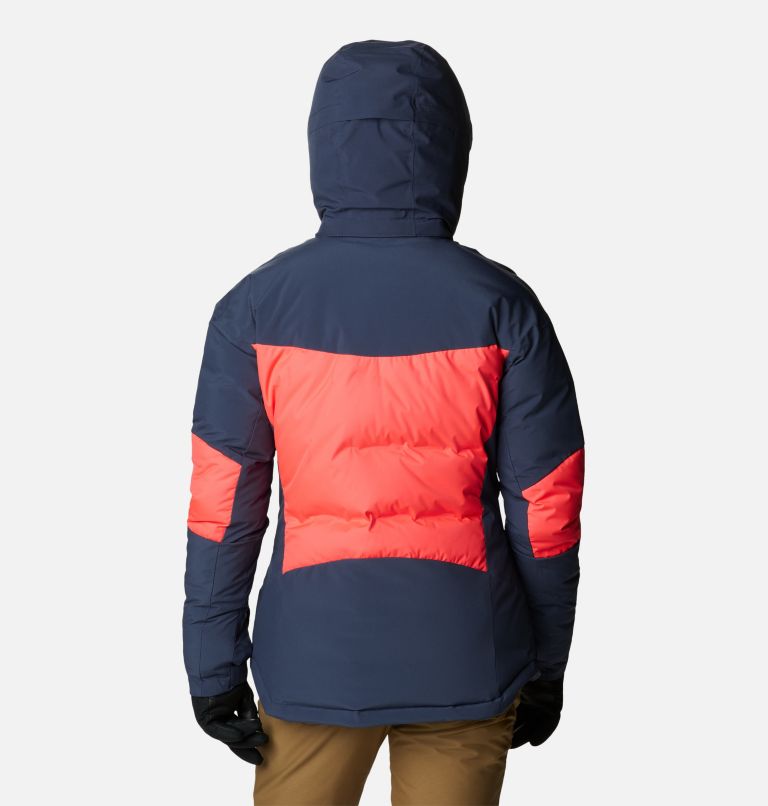 Columbia sunrise peak down sale hooded jacket