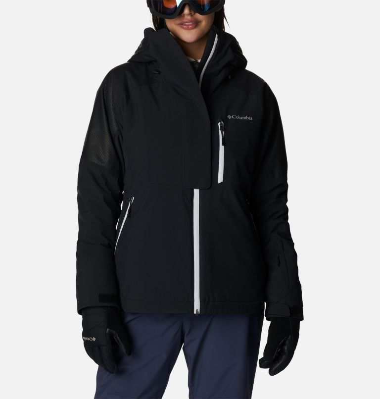 Womens black ski coat new arrivals