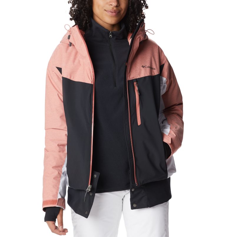 Veste isolée Sweet Shredder Femme, Color: Black, White, Dark Coral, image 14