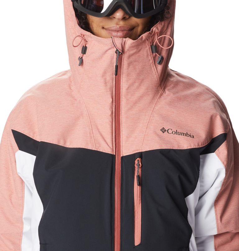 Veste isolée Sweet Shredder Femme, Color: Black, White, Dark Coral, image 4