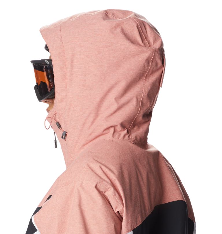 Veste isolée Sweet Shredder Femme, Color: Black, White, Dark Coral, image 7