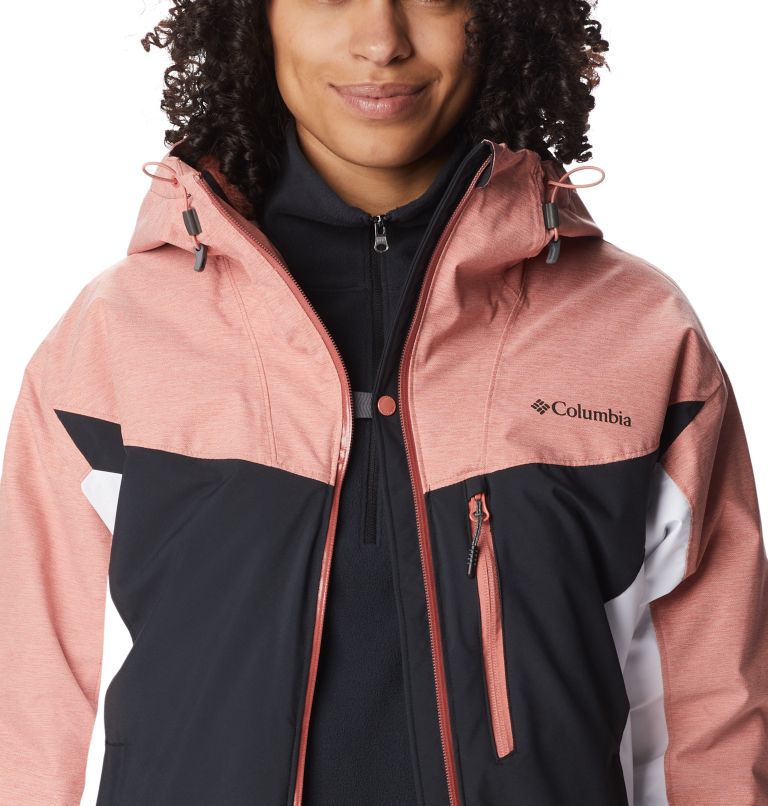 Veste isolée Sweet Shredder Femme, Color: Black, White, Dark Coral, image 8