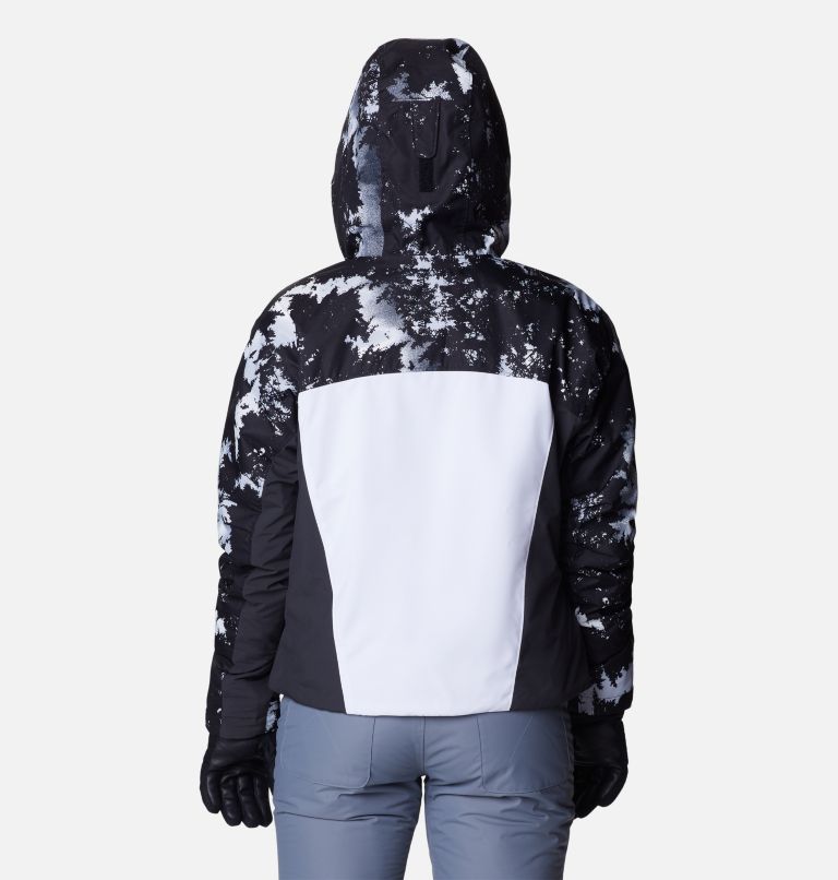 Thumbnail: Women's Sweet Shredder Insulated Jacket, Color: White, Shark, White Lookup Print, image 2