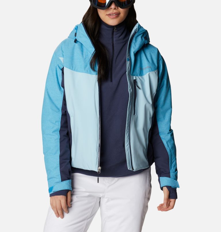 Thumbnail: Women's Sweet Shredder Insulated Jacket, Color: Spring Blue, Nocturnal, Blue Chill, image 14